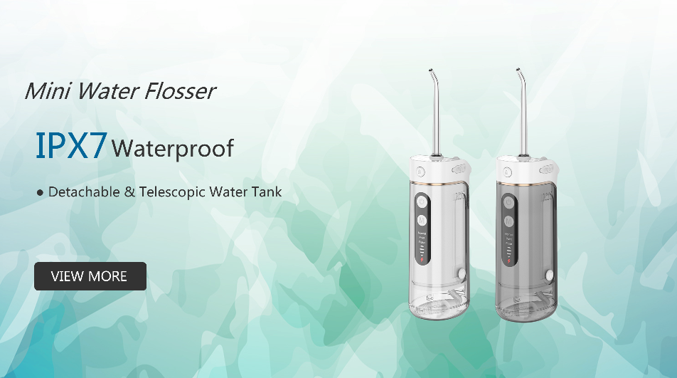 Two factors in choosing gentle water flosser